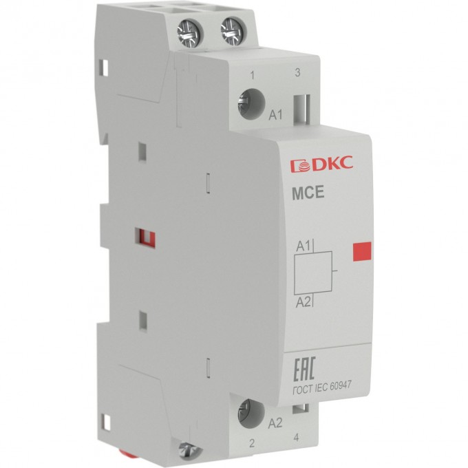 Контактор модульный DKC YON max типа MCE, 2P, 25A, 240В, 2НО MCE-25-20-A240 Контактор модульный DKC YON max типа MCE, 2P, 25A, 240В, 2НО MCE-25-20-A240