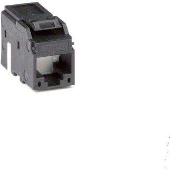Модуль Keystone DKC RJ45 CAT6 неэкранированный, черный (форм-фактор МС)