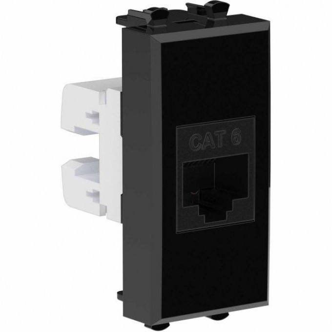 Розетка компьютерная DKC AVANTI RJ45 кат.6, черный квадрат, 1 модуль 4402691 Розетка компьютерная DKC AVANTI RJ45 кат.6, черный квадрат, 1 модуль 4402691